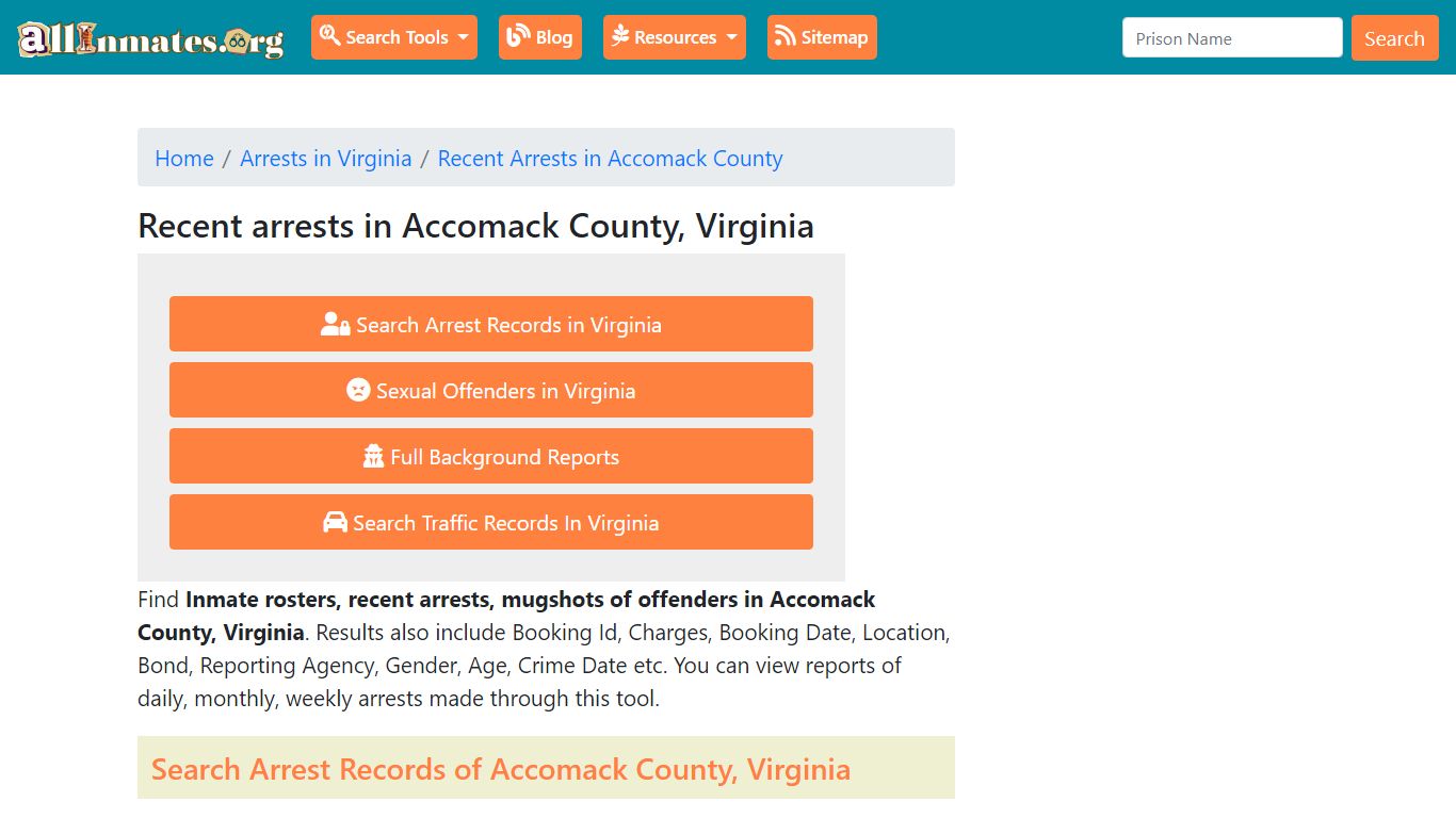 Recent arrests in Accomack County, Virginia | Mugshots, Rosters ...